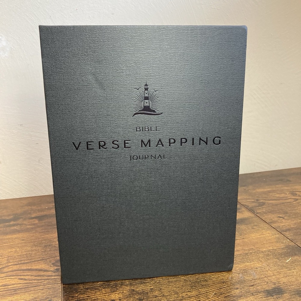 Bible Verse Mapping Journal - Vegan Leather - Premium Bible Study Journaling ...